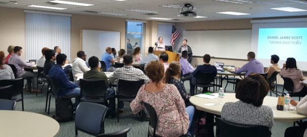 Photo of TechCamp kickoff