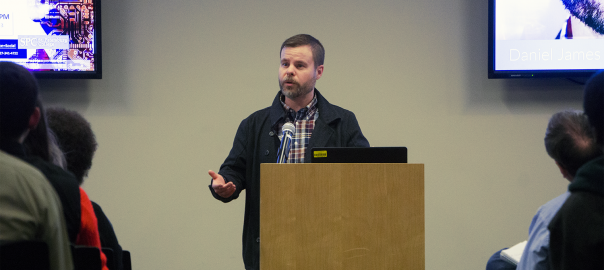 Daniel J. Scott Speaking at the Tech Summit