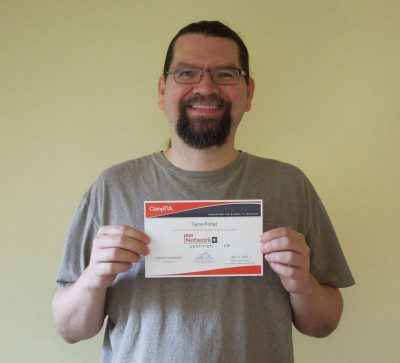 Terry Porter earns NET+ certification