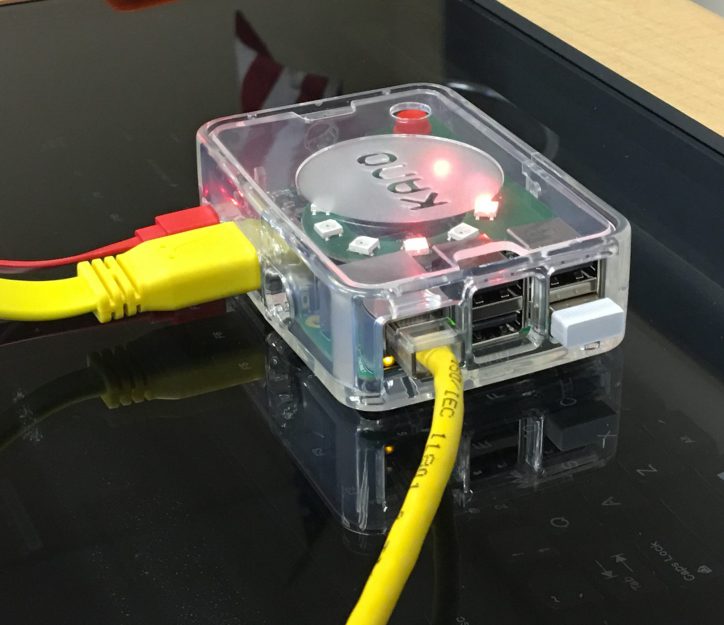 Decorative image of raspberry pi device